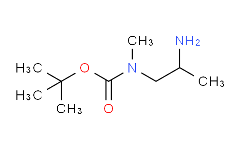 CAS No. 607380-78-9, tert-Butyl N-(2-aminopropyl)-N-methylcarbamate