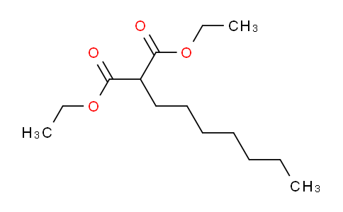 CAS No. 607-83-0, 2-heptylpropanedioic acid diethyl ester
