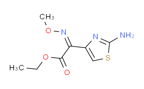 CAS No. 60846-15-3, (2Z)-2-(2-amino-4-thiazolyl)-2-methoxyiminoacetic acid ethyl ester