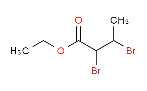 CAS No. 609-11-0, Ethyl 2,3-dibromobutanoate