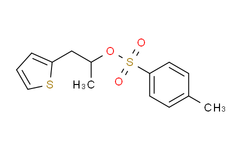 CAS No. 610-34-4, 4-methylbenzenesulfonic acid 1-thiophen-2-ylpropan-2-yl ester