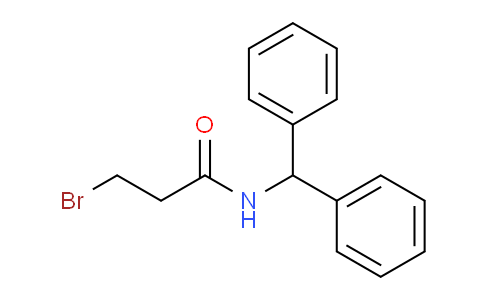 CAS No. 61071-76-9, 3-Bromo-N-(diphenylmethyl)propanamide