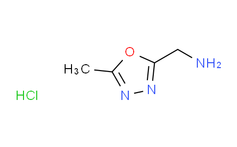 CAS No. 612511-96-3, (5-methyl-1,3,4-oxadiazol-2-yl)methanamine hydrochloride