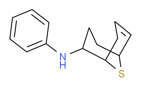 CAS No. 613-75-2, N-phenyl-9-thiabicyclo[3.3.1]non-2-en-6-amine