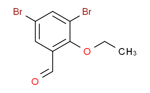 CAS No. 61657-67-8, 3,5-Dibromo-2-ethoxybenzaldehyde