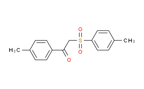 CAS No. 61820-95-9, 1-(4-methylphenyl)-2-(4-methylphenyl)sulfonylethanone