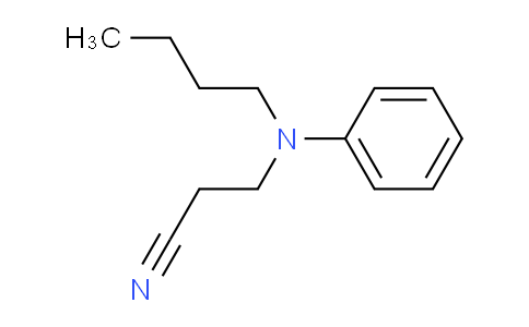 CAS No. 61852-40-2, 3-(Butyl(phenyl)amino)propanenitrile
