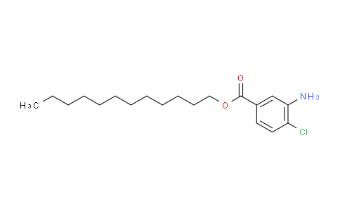 CAS No. 6195-20-6, Dodecyl 3-amino-4-chlorobenzoate