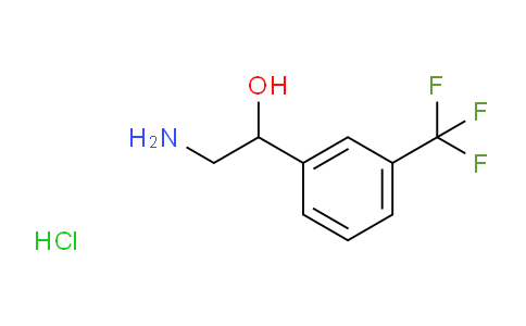 CAS No. 62064-75-9, 2-amino-1-[3-(trifluoromethyl)phenyl]ethanol hydrochloride