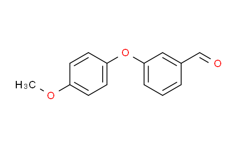 CAS No. 62373-80-2, 3-(4-Methoxyphenoxy)benzaldehyde