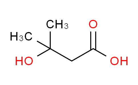 CAS No. 625-08-1, 3-hydroxy-3-methylbutanoic acid