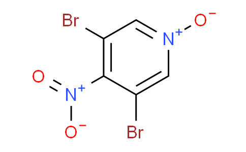 CAS No. 62516-09-0, 3,5-dibromo-4-nitro-1-oxidopyridin-1-ium