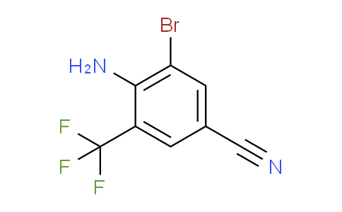 CAS No. 62584-27-4, 4-Amino-3-bromo-5-(trifluoromethyl)benzonitrile