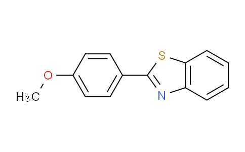 CAS No. 6265-92-5, 2-(4-Methoxyphenyl)benzothiazole