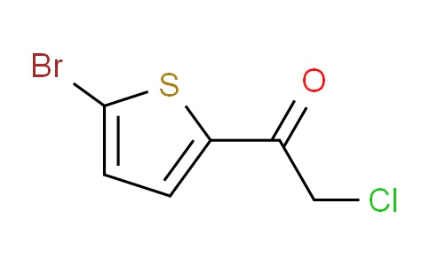 CAS No. 62673-67-0, 1-(5-bromo-2-thiophenyl)-2-chloroethanone