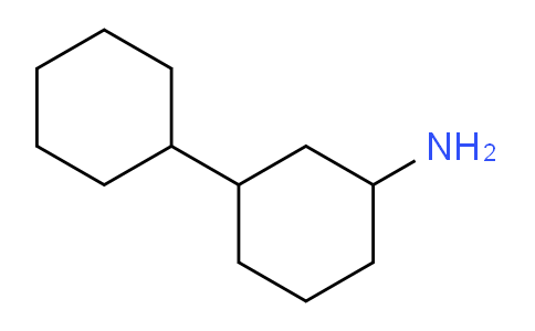 CAS No. 6283-14-3, 3-cyclohexyl-1-cyclohexanamine