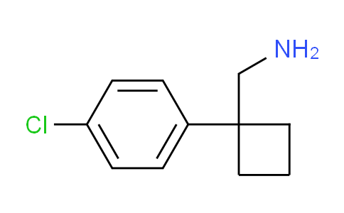 CAS No. 63010-09-3, [1-(4-chlorophenyl)cyclobutyl]methanamine
