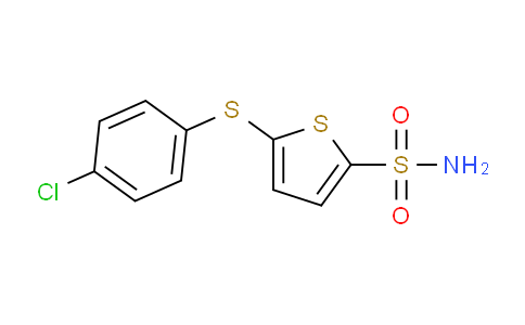 CAS No. 63031-81-2, 5-[(4-chlorophenyl)thio]-2-thiophenesulfonamide