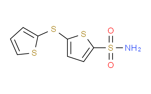 CAS No. 63033-64-7, 5-(Thiophen-2-ylthio)thiophene-2-sulfonamide