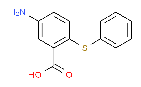 CAS No. 63185-86-4, 5-Amino-2-(phenylthio)benzoic acid