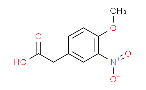 CAS No. 63304-80-3, 2-(4-Methoxy-3-nitrophenyl)acetic acid