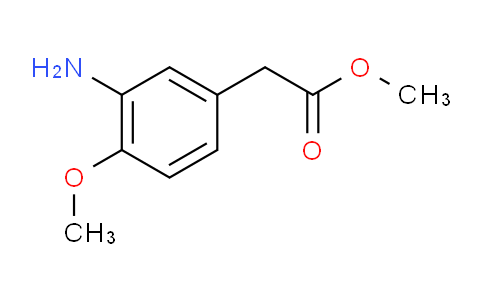 CAS No. 63304-82-5, Methyl 2-(3-amino-4-methoxyphenyl)acetate