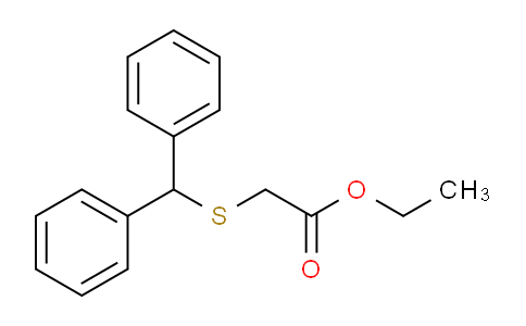 CAS No. 63547-23-9, Ethyl 2-(benzhydrylthio)acetate