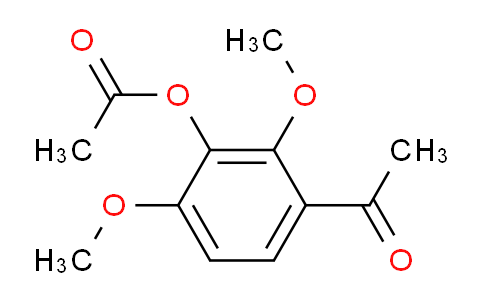 CAS No. 63604-86-4, (3-Acetyl-2,6-dimethoxyphenyl) acetate