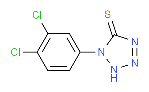 CAS No. 63684-99-1, 1-(3,4-Dichlorophenyl)-2H-tetrazole-5-thione