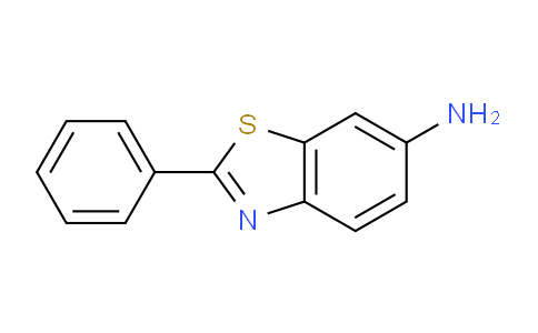 CAS No. 6392-97-8, 2-Phenylbenzo[d]thiazol-6-amine