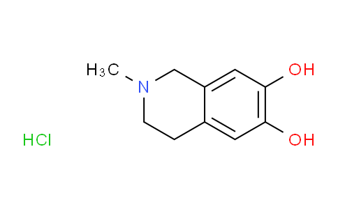 CAS No. 63937-92-8, 2-Methyl-3,4-dihydro-1H-isoquinoline-6,7-diol hydrochloride