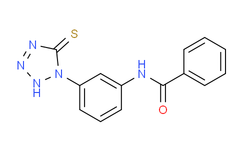 CAS No. 63967-10-2, N-[3-(5-Sulfanylidene-2H-tetrazol-1-yl)phenyl]benzamide