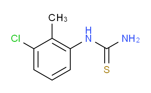 CAS No. 63980-70-1, (3-chloro-2-methylphenyl)thiourea