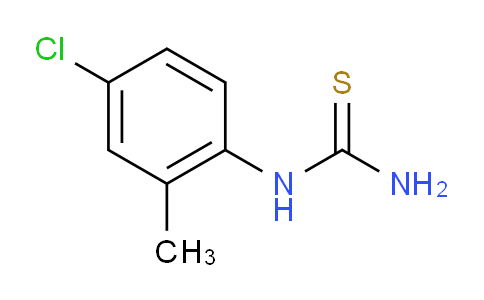 CAS No. 63980-71-2, (4-chloro-2-methylphenyl)thiourea