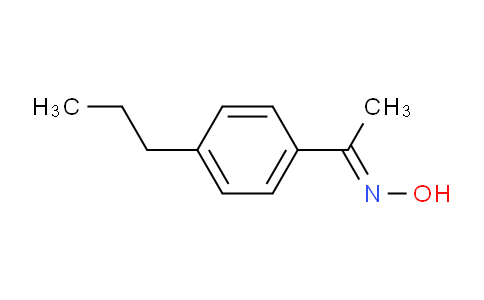 CAS No. 64128-26-3, 1-(4-propylphenyl)ethanone oxime