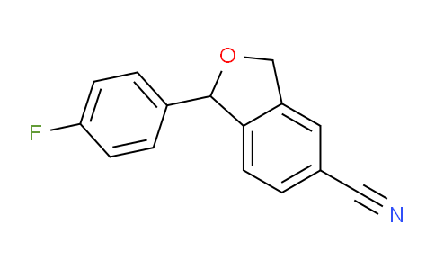 CAS No. 64169-67-1, 1-(4-Fluorophenyl)-1,3-dihydroisobenzofuran-5-carbonitrile