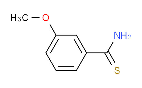 CAS No. 64559-06-4, 3-methoxybenzenecarbothioamide