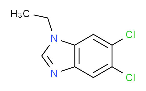 CAS No. 6478-76-8, 5,6-dichloro-1-ethylbenzimidazole