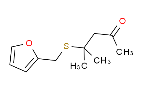 CAS No. 64835-96-7, 4-[(2-Furylmethyl)thio]-4-methylpentan-2-one