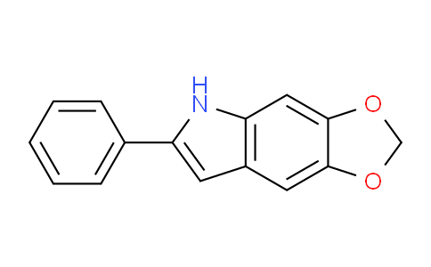 CAS No. 64943-90-4, 6-Phenyl-5H-[1,3]dioxolo[4,5-f]indole