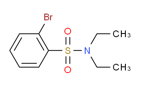 CAS No. 65000-12-6, 2-Bromo-N,N-diethylbenzenesulfonamide