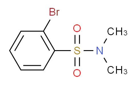 CAS No. 65000-13-7, 2-Bromo-N,N-dimethylbenzenesulfonamide