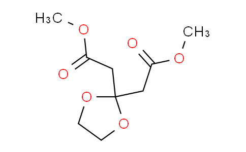 CAS No. 6506-31-6, Dimethyl 2,2'-(1,3-dioxolane-2,2-diyl)diacetate