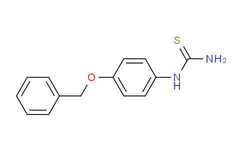 CAS No. 65069-53-6, 1-(4-(Benzyloxy)phenyl)thiourea