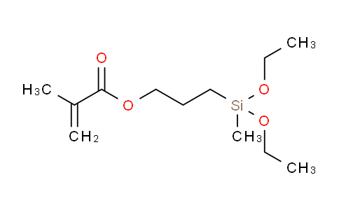 CAS No. 65100-04-1, 3-(Diethoxy(methyl)silyl)propyl methacrylate