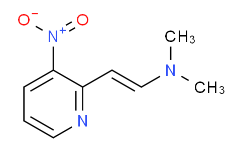 CAS No. 65156-92-5, N,N-dimethyl-2-(3-nitro-2-pyridinyl)ethenamine