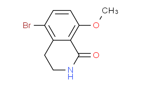 CAS No. 654684-03-4, 5-bromo-8-methoxy-3,4-dihydro-2H-isoquinolin-1-one