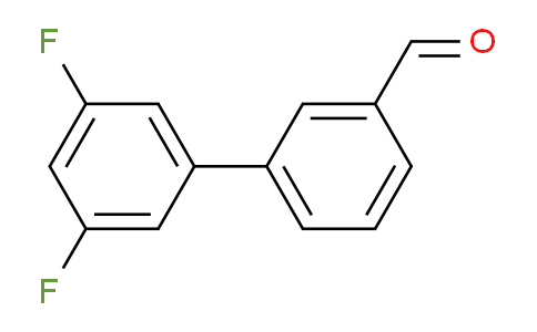 CAS No. 656306-74-0, 3-(3,5-difluorophenyl)benzaldehyde