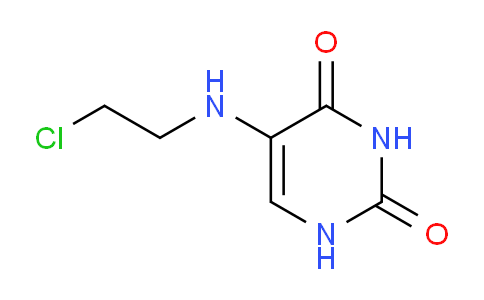 CAS No. 65-68-9, 5-((2-Chloroethyl)amino)pyrimidine-2,4(1H,3H)-dione