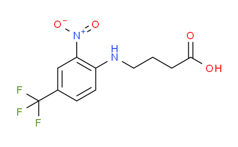 CAS No. 65783-35-9, 4-((2-Nitro-4-(trifluoromethyl)phenyl)amino)butanoic acid